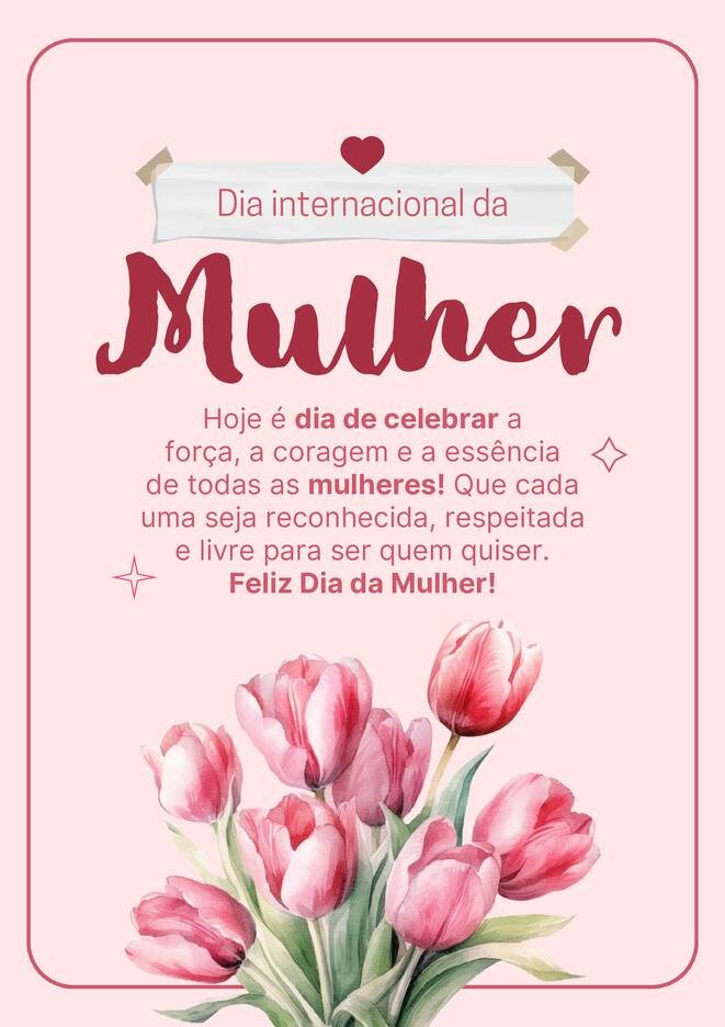 cartão dia da mulher para imprimir para imprimir página 2